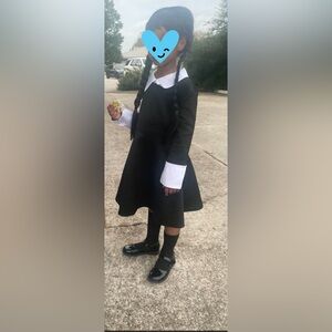 Girls Wednesday Adam’s Costume